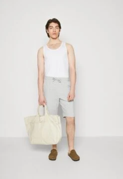 Pier One Shorts - Mottled Light Grey -Pier One Ventas 05154eb376e44b7d9adaa67150713c05