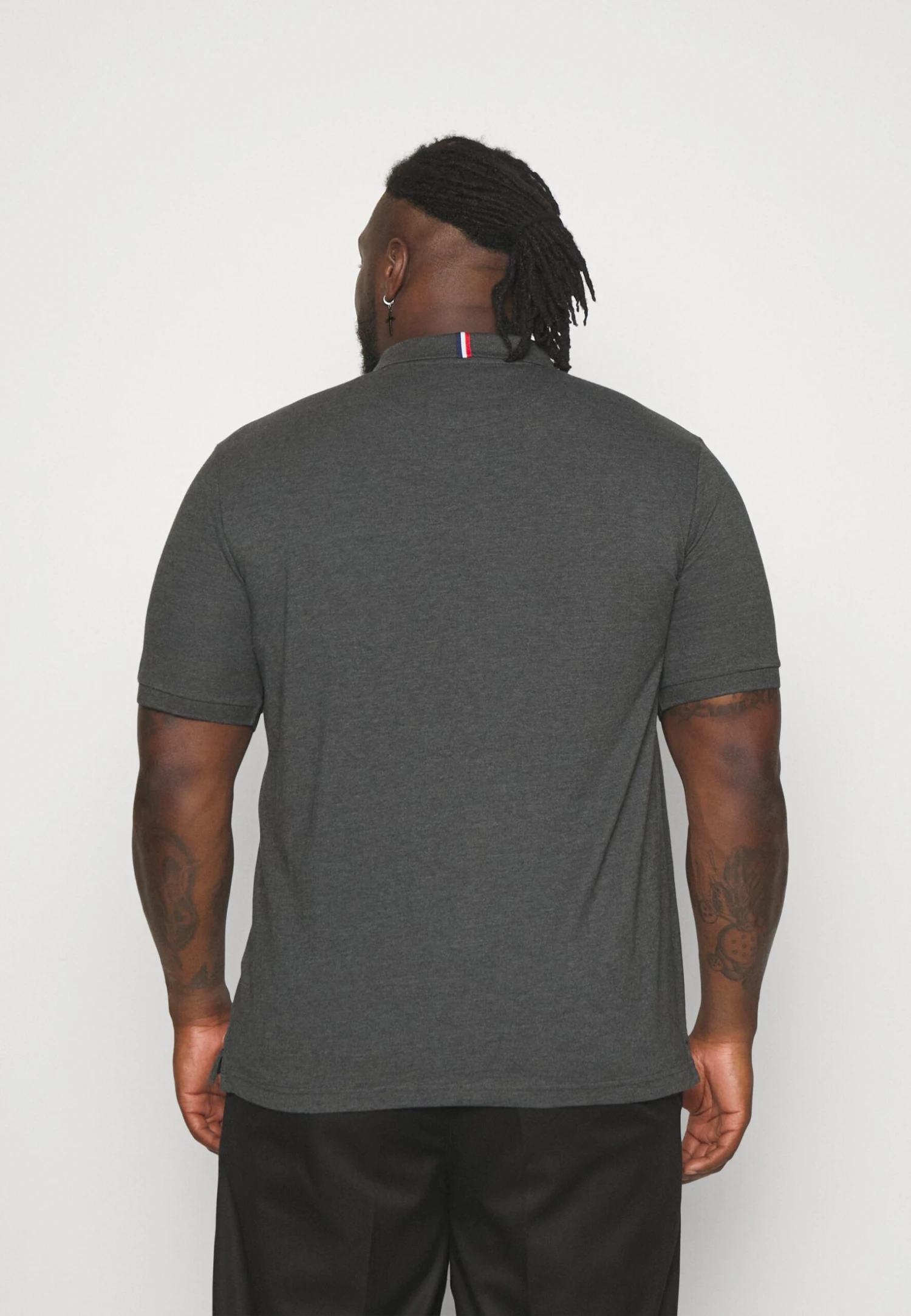 Pier One Tricolore Trim- Polo - Dark Grey 3 Pier One Tricolore Trim- Polo - Dark Grey - Imagen 3