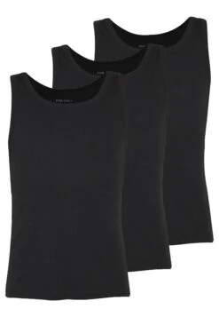 Pier One 3 Pack - Camiseta Interior - Black