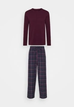 Pier One Pijama - Bordeaux/Dark Blue