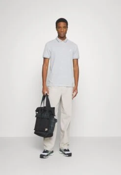 Pier One 2 Pack - Polo - Light Grey/Dark Blue