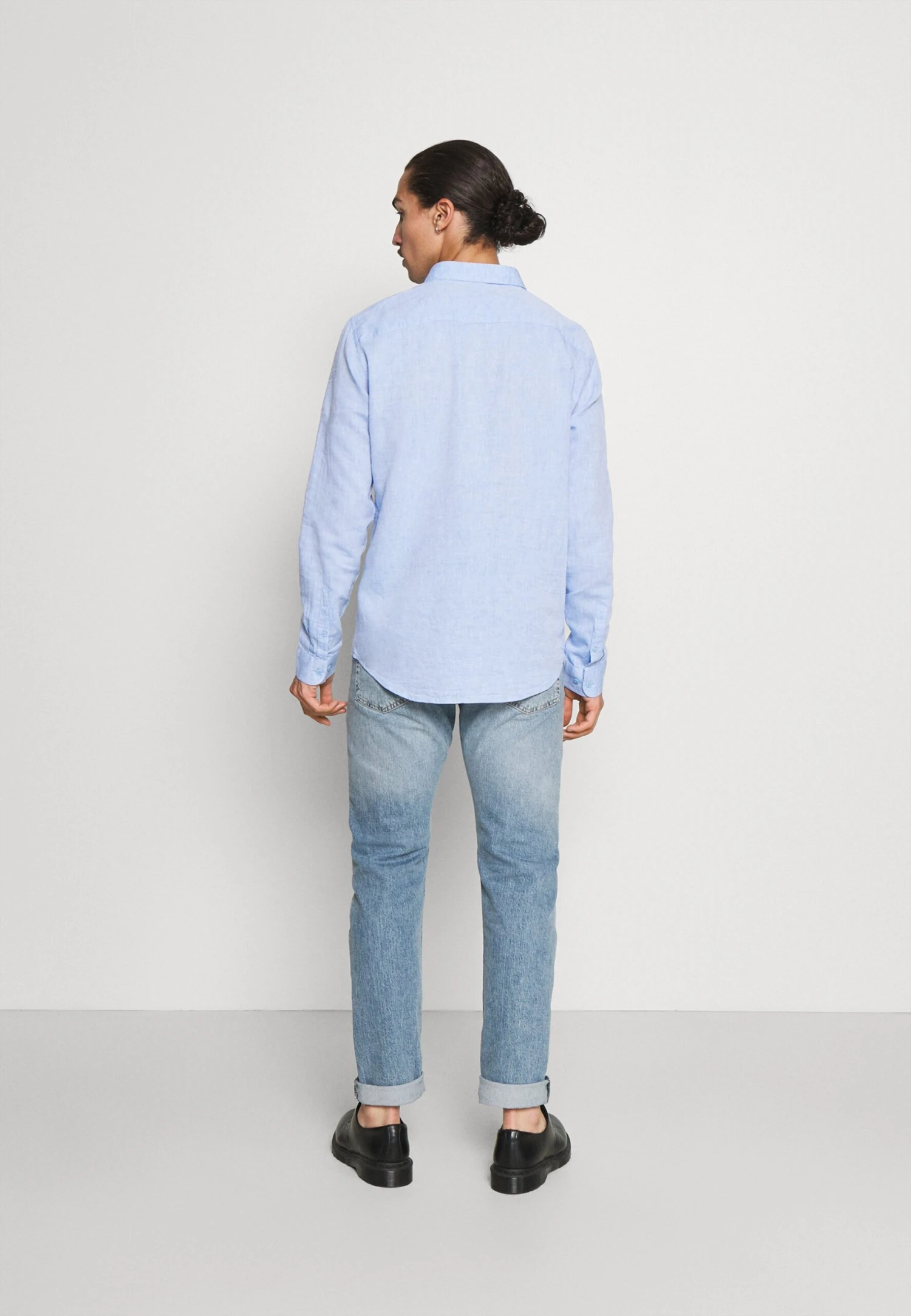 Pier One Camisa - Mottled Blue 3 Pier One Camisa - Mottled Blue - Imagen 3