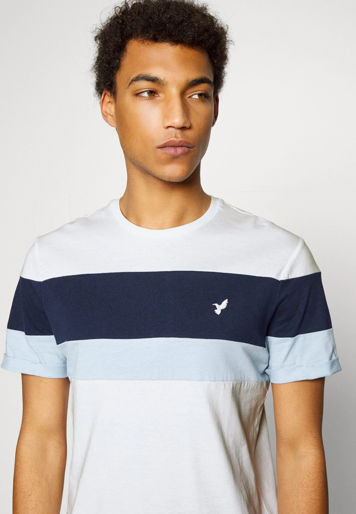 Pier One Camiseta Estampada - White/Blue 4 Pier One Camiseta Estampada - White/Blue - Imagen 4