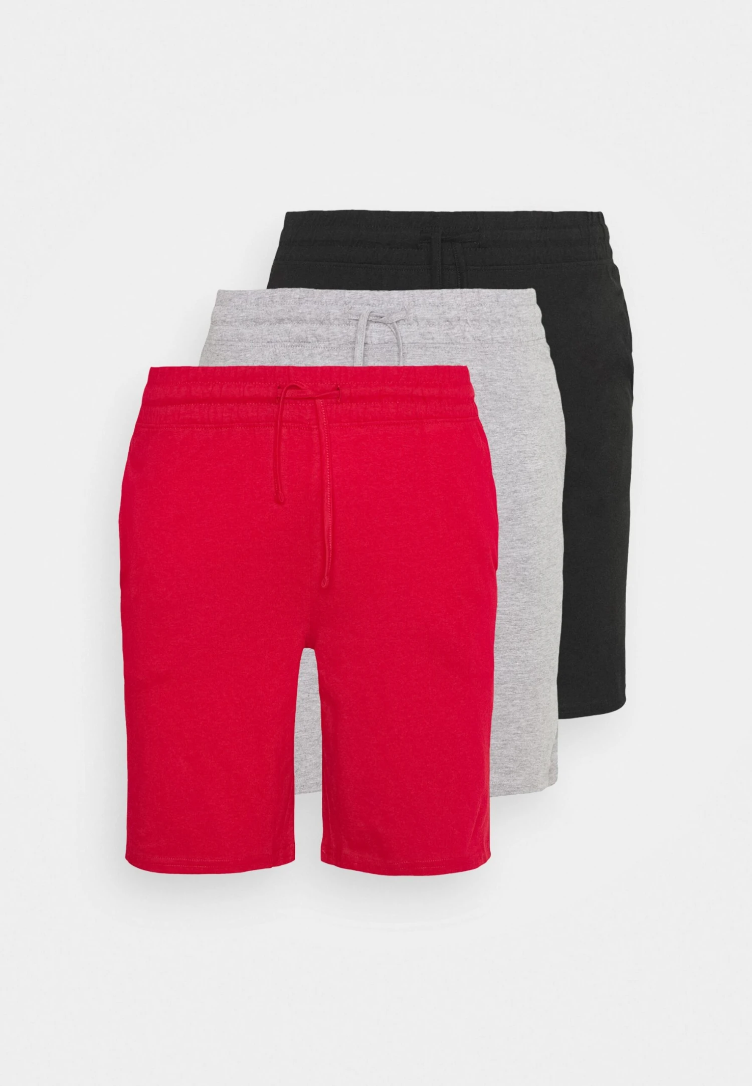 Pier One 3 Pack - Pantalón De Pijama - Black/Mottled Dark Grey/Red 8 Pier One 3 Pack - Pantalón De Pijama - Black/Mottled Dark Grey/Red - Imagen 8