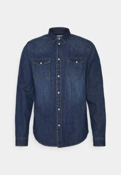 Pier One Denim - Camisa - Blue Denim