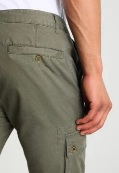 Pier One Pantalones Cargo - Olive -Pier One Ventas 1518af73fa56480e89d912a55ecdc4ee