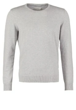 Pier One Basic Crewneck - Jersey De Punto - Light Grey -Pier One Ventas 164460f190b04ae58b2180589ab3c026