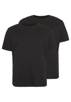 Pier One 2 Pack - Camiseta Básica -Black 8 Pier One 2 Pack - Camiseta Básica -Black -Pier One Ventas 17a4b0877266456bb3976cc291e7beff
