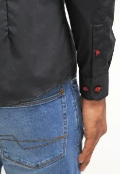 Pier One Camisa - Black/Red -Pier One Ventas 1cc26882c4194d1486a01c69112de5b1