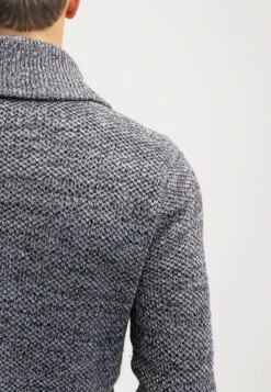 Pier One Chaqueta De Punto - Dark Grey Melange -Pier One Ventas 1d4924f16bf1458cb2ec6dd127eae00d