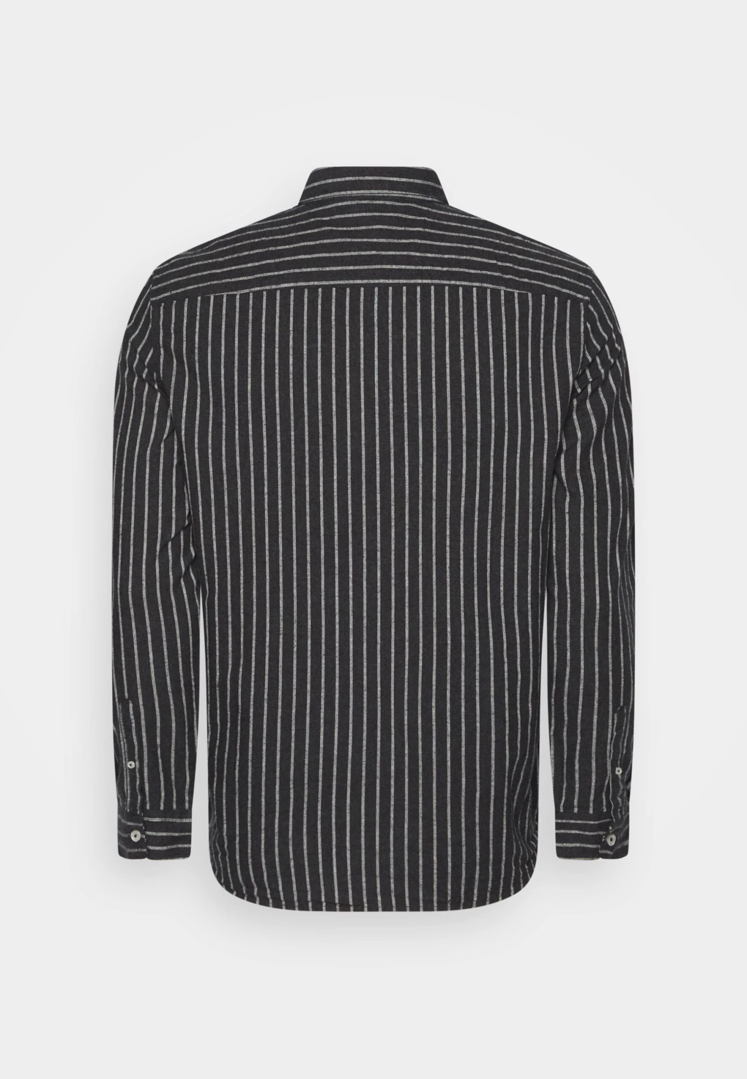 Pier One Flannel Stripes- Camisa - Dark Grey 2 Pier One Flannel Stripes- Camisa - Dark Grey - Imagen 2