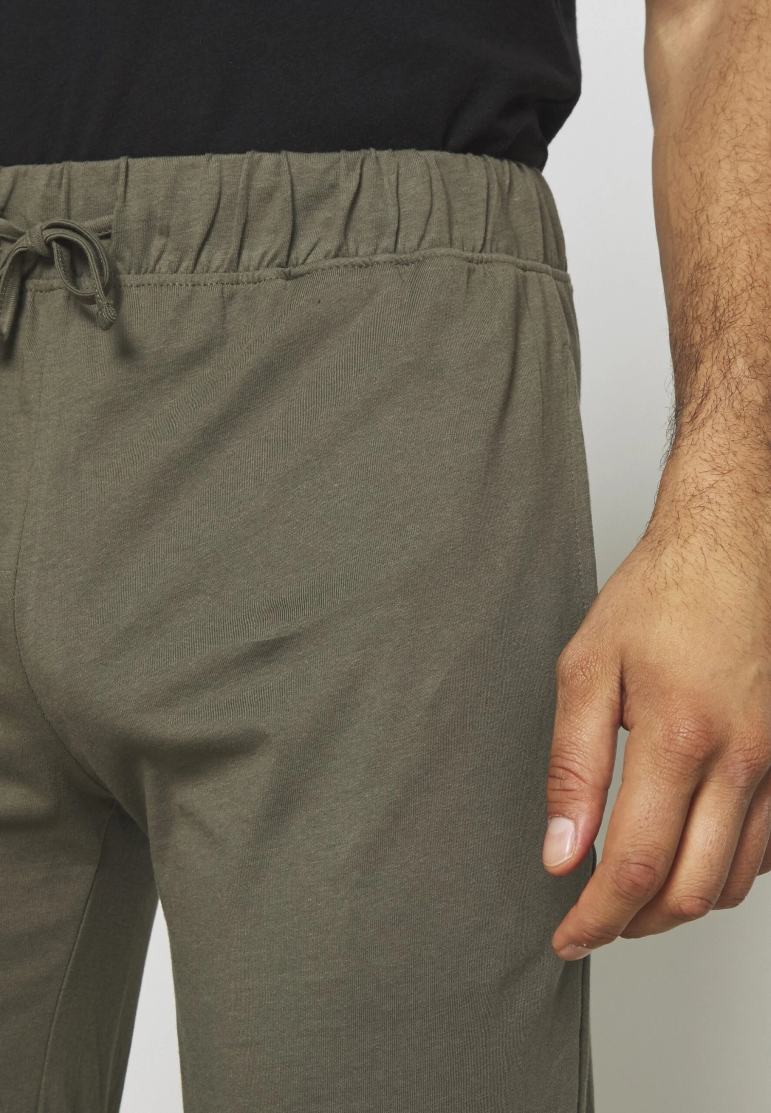 Pier One 2 Pack - Pantalón De Pijama - Black/Khaki 6 Pier One 2 Pack - Pantalón De Pijama - Black/Khaki - Imagen 6