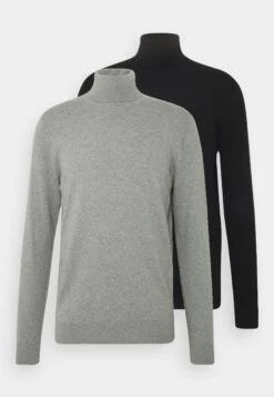 Pier One 2 Pack - Basic Turtleneck - Jersey De Punto - Black/Mottled Light Grey 17 Pier One 2 Pack - Basic Turtleneck - Jersey De Punto - Black/Mottled Light Grey -Pier One Ventas 2df07891f3cf443da67ee4c7a11ee632