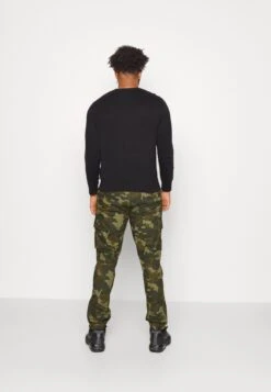 Pier One Pantalones Cargo - Black/Olive -Pier One Ventas 324fed6852a34ee5af98a3ce16cc5f49