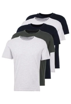Pier One 5 Pack - Camiseta Básica - Dark Blue/Grey/Khaki 14 Pier One 5 Pack - Camiseta Básica - Dark Blue/Grey/Khaki -Pier One Ventas 325cf046ffc64432affa66ab60fd39f6