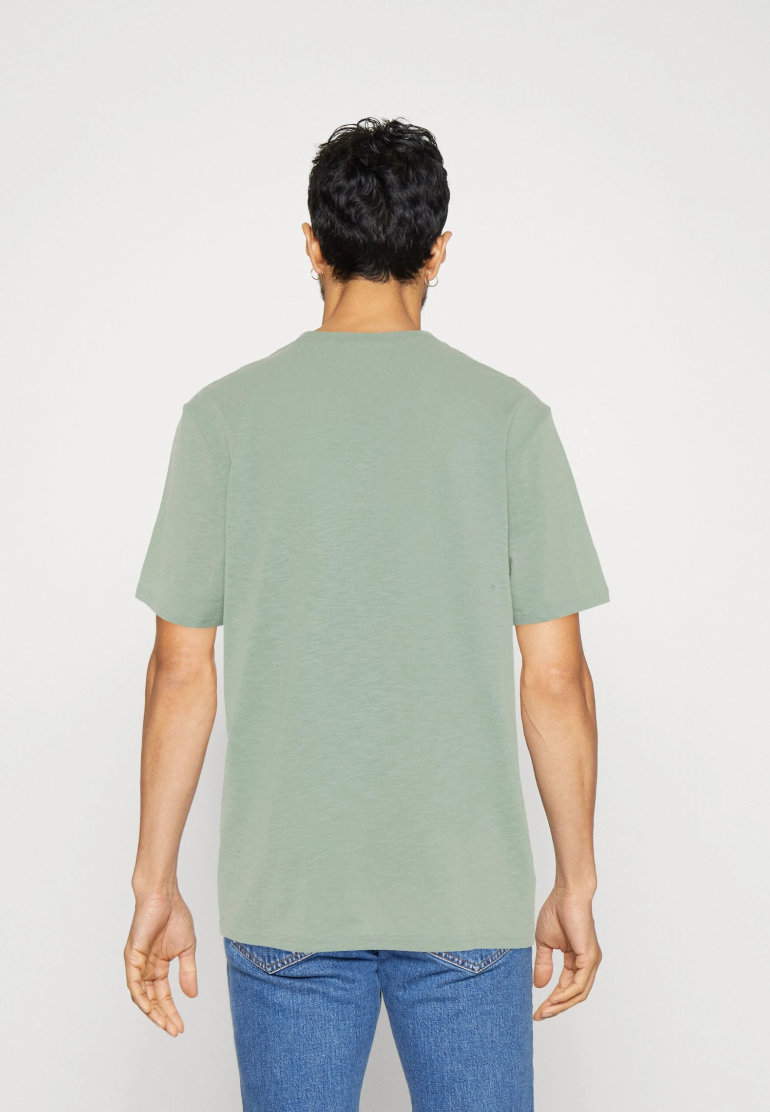 Pier One 5 Pack - Camiseta Básica - Mint/Off-White/Khaki 3 Pier One 5 Pack - Camiseta Básica - Mint/Off-White/Khaki - Imagen 3