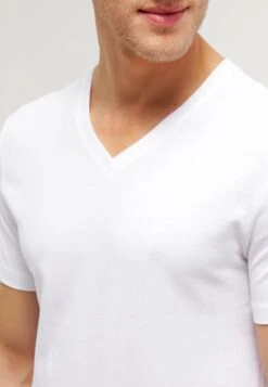 Pier One 2 Pack - Camiseta Básica - White/Black -Pier One Ventas 3d5015223ce5444ba04d1399d153510c