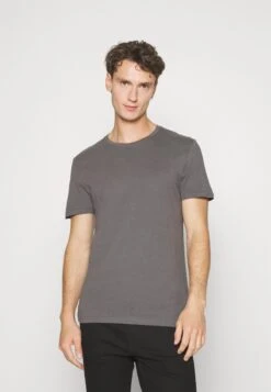 Pier One 5 Pack - Camiseta Básica - Dark Grey/White/Light Brown -Pier One Ventas 3e4fe1afcffa4f00a023c9419f8e6fc5