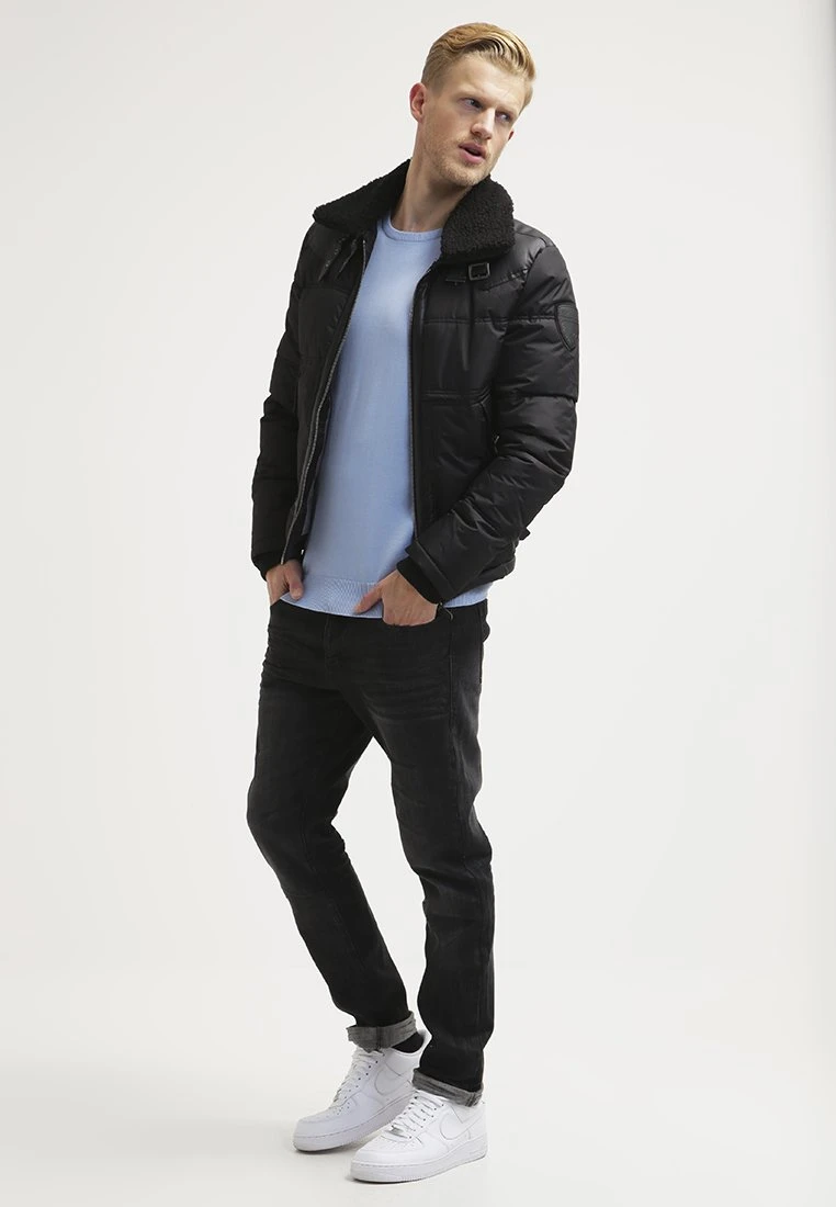 Pier One Basic Crewneck - Jersey De Punto - Light Blue 2 Pier One Basic Crewneck - Jersey De Punto - Light Blue - Imagen 2