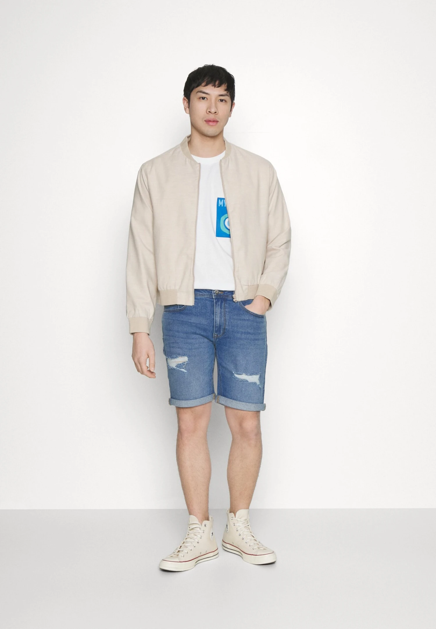 Pier One Shorts Vaqueros - Blue Denim 2 Pier One Shorts Vaqueros - Blue Denim - Imagen 2