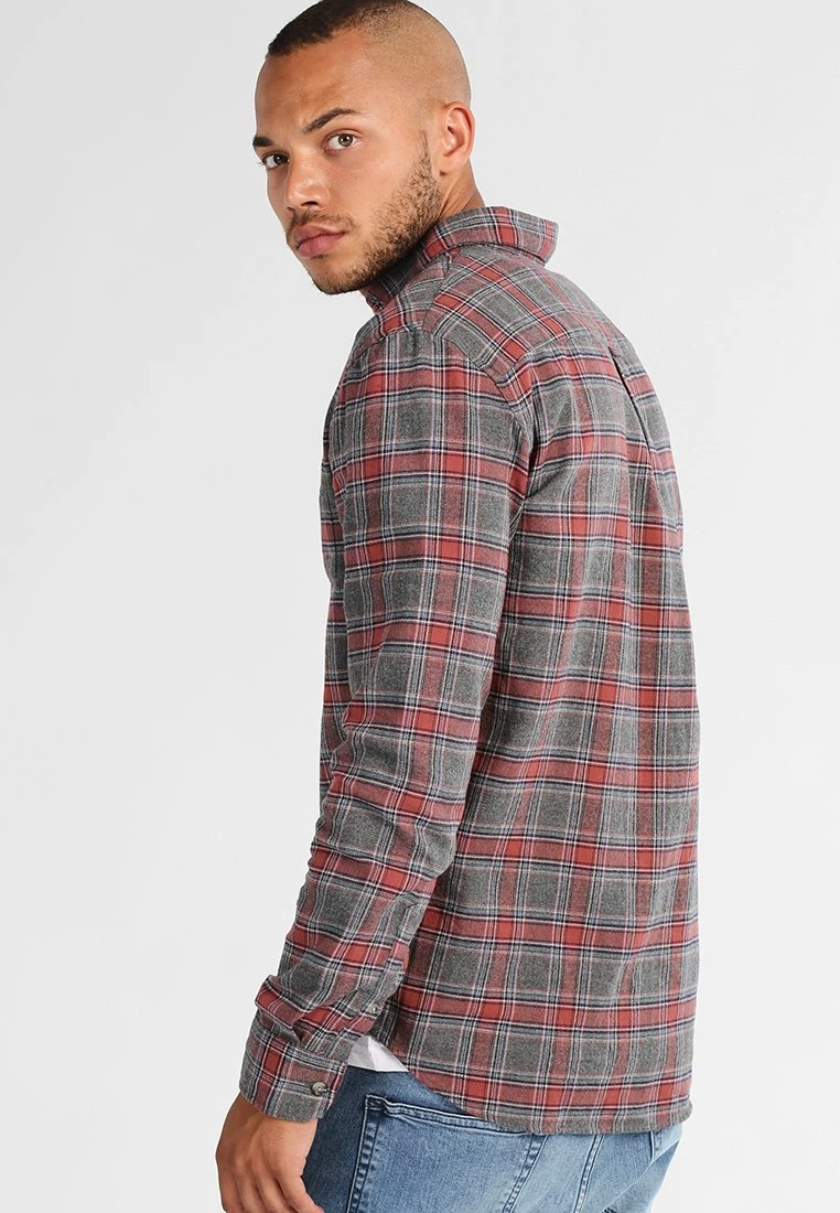 Pier One Camisa - Grey/Coral 3 Pier One Camisa - Grey/Coral - Imagen 3