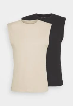 Pier One 2 Pack - Top -Black/Beige 12 Pier One 2 Pack - Top -Black/Beige -Pier One Ventas 68dea534ffce4769b2985a3a6bfd64b2