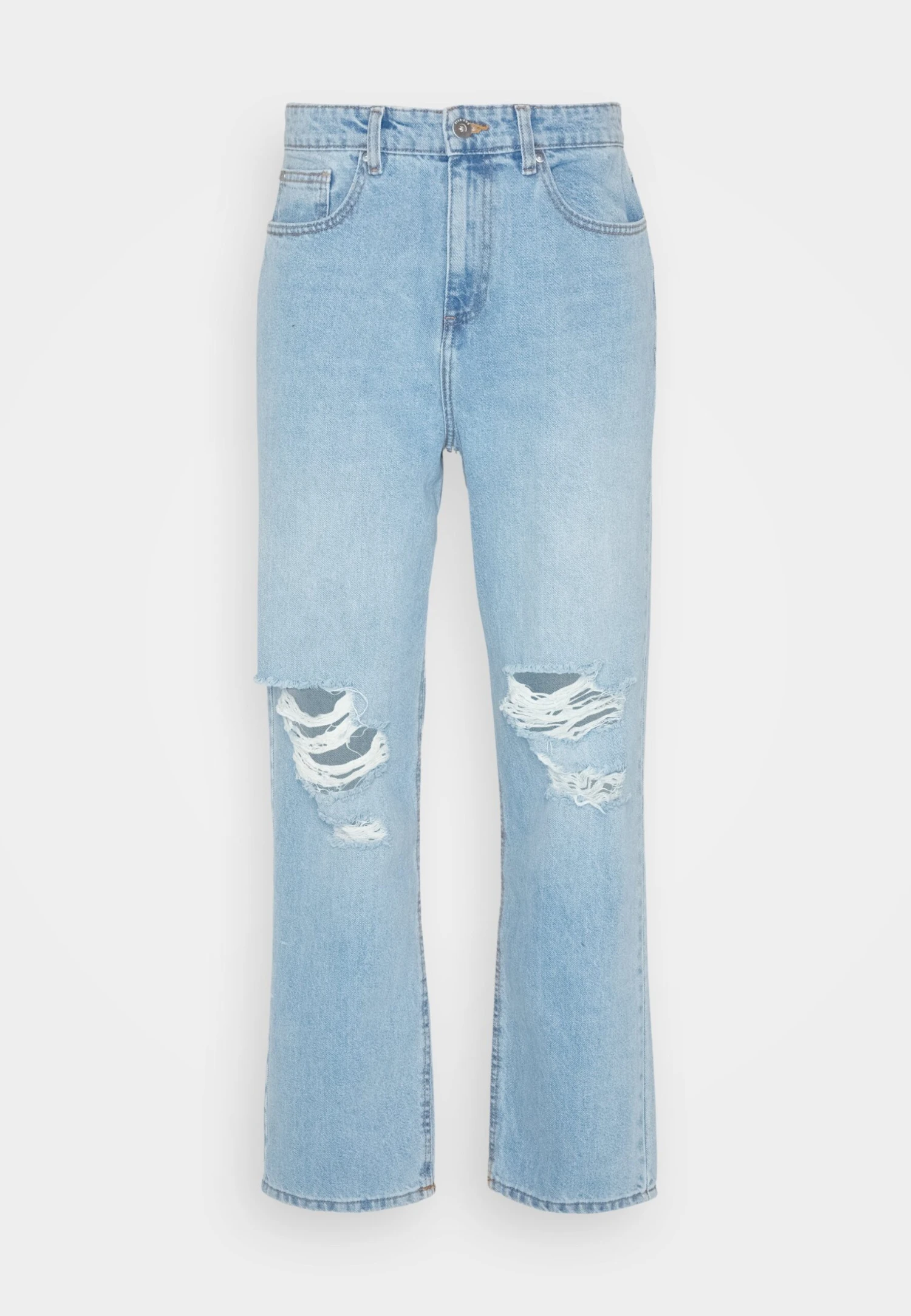 Pier One Distress On Knees - Vaqueros Boyfriend - Light Blue Denim 5 Pier One Distress On Knees - Vaqueros Boyfriend - Light Blue Denim - Imagen 5