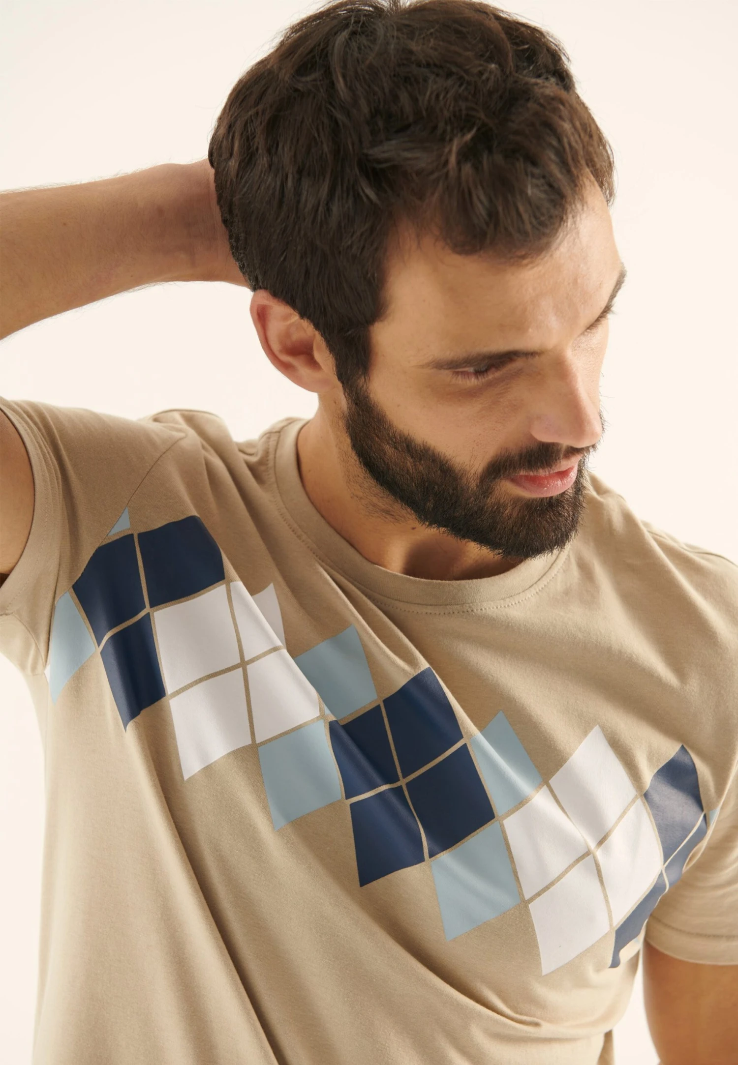 Pier One Camiseta Estampada - Beige 4 Pier One Camiseta Estampada - Beige - Imagen 4