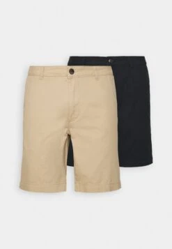 Pier One 2 Pack - Shorts - Tan/Black -Pier One Ventas 6d9aaab23c01455689a1f97d308c1dcf