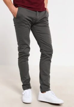 Pier One Pantalones Chinos - Dark Grey