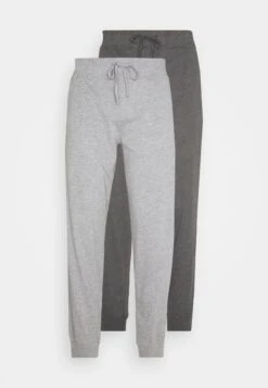 Pier One 2 Pack - Pantalón De Pijama - Mottled Dark Grey/Mottled Grey -Pier One Ventas 7438e3af94d84f41a7e5cef68ab55737