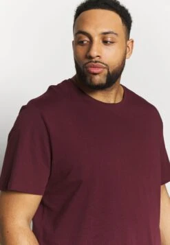 Pier One 2 Pack - Camiseta Básica - Dark Blue/Bordeaux -Pier One Ventas 75b9cd712cb74ea5b97c41eb3b6bede8