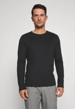 Pier One 2 Pack - Camiseta De Manga Larga - White/Black -Pier One Ventas 77d1f130bf974783921531825fa29315