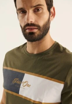 Pier One Camiseta Estampada - Olive 13 Pier One Camiseta Estampada - Olive -Pier One Ventas 78fb012c77e5432484f19699c4dbf9ae