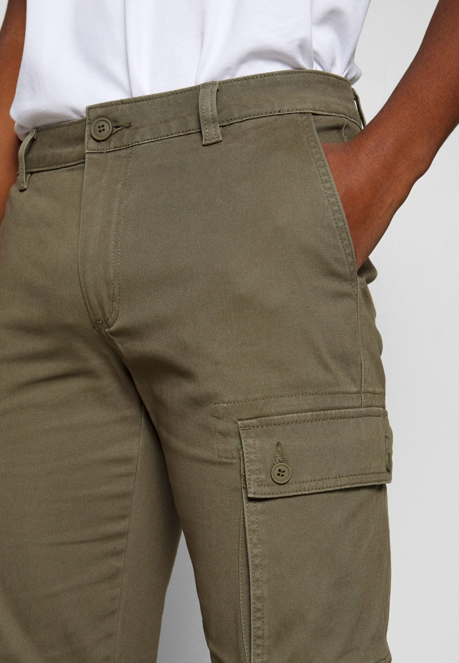 Pier One 2 Pack - Pantalones Cargo - Olive/Black 6 Pier One 2 Pack - Pantalones Cargo - Olive/Black - Imagen 6