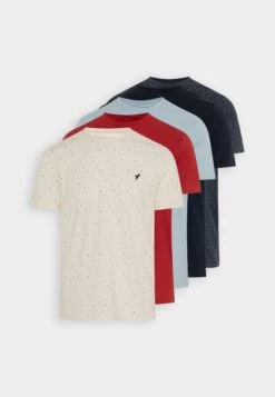 Pier One 5 Pack - Camiseta Básica - Dark Blue/White/Red -Pier One Ventas 7c8adf1583084519b45d5ca34c19d68e