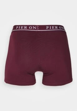 Pier One 5 Pack - Culotte - Bordeaux/Mottled Grey -Pier One Ventas 7da8844dcdf84f679d2ae215c1b81ed3