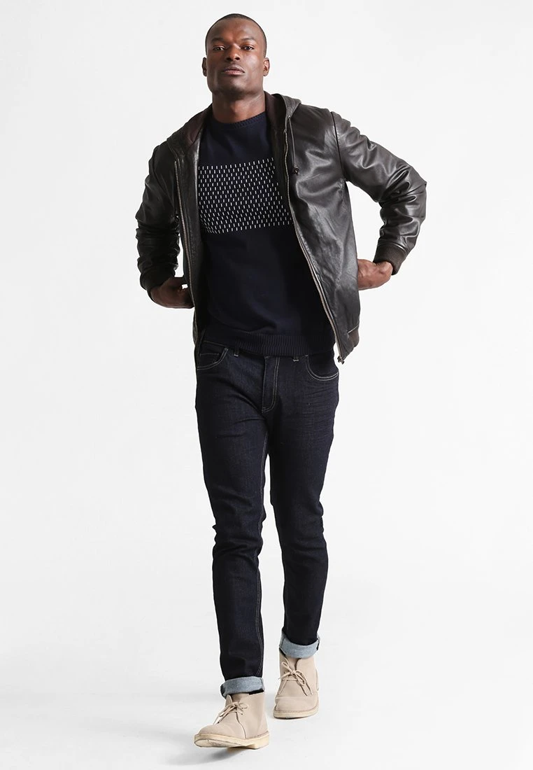 Pier One Jersey De Punto - Dark Blue 2 Pier One Jersey De Punto - Dark Blue - Imagen 2