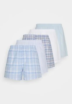 Pier One 5 Pack - Boxer - Light Blue/White -Pier One Ventas 843919d02a024465b4f0a52da0998e48