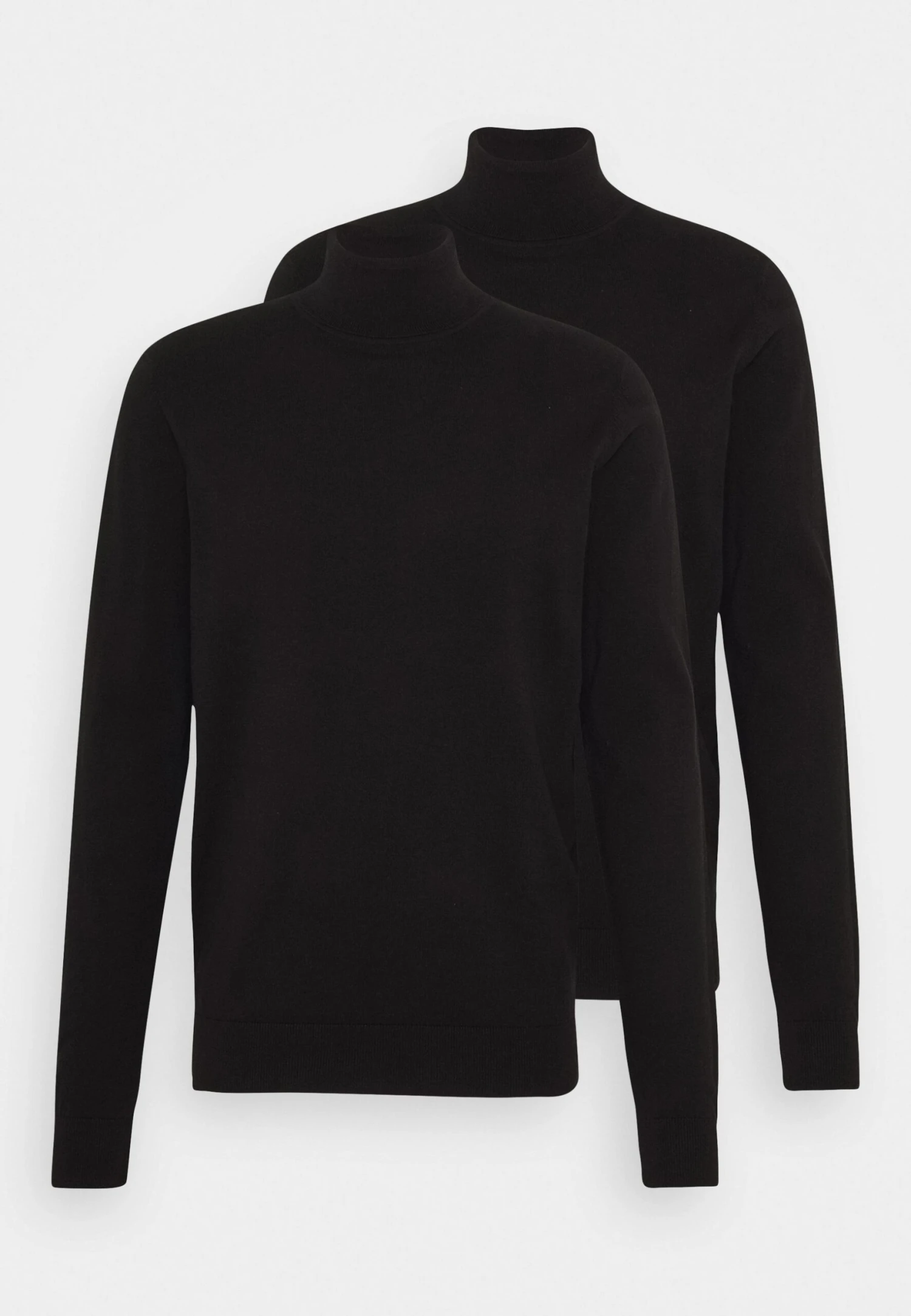 Pier One 2 Pack - Basic Turtleneck - Jersey De Punto - Black 6 Pier One 2 Pack - Basic Turtleneck - Jersey De Punto - Black - Imagen 6