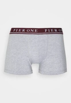 Pier One 5 Pack - Culotte - Bordeaux/Mottled Grey -Pier One Ventas 8798162d0ce745f0998190a914ff7dd6