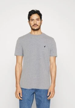 Pier One 3 Pack - Camiseta Básica - Mottled Light Grey/Pink/Black -Pier One Ventas 8917624e3de14366add5a0235e683fcd