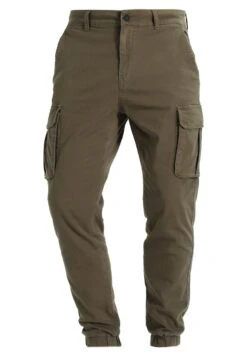 Pier One Cuffed Skinny Trouser- Pantalones Cargo - Khaki -Pier One Ventas 8b5d9a7661e7447cbc122a53d9869344