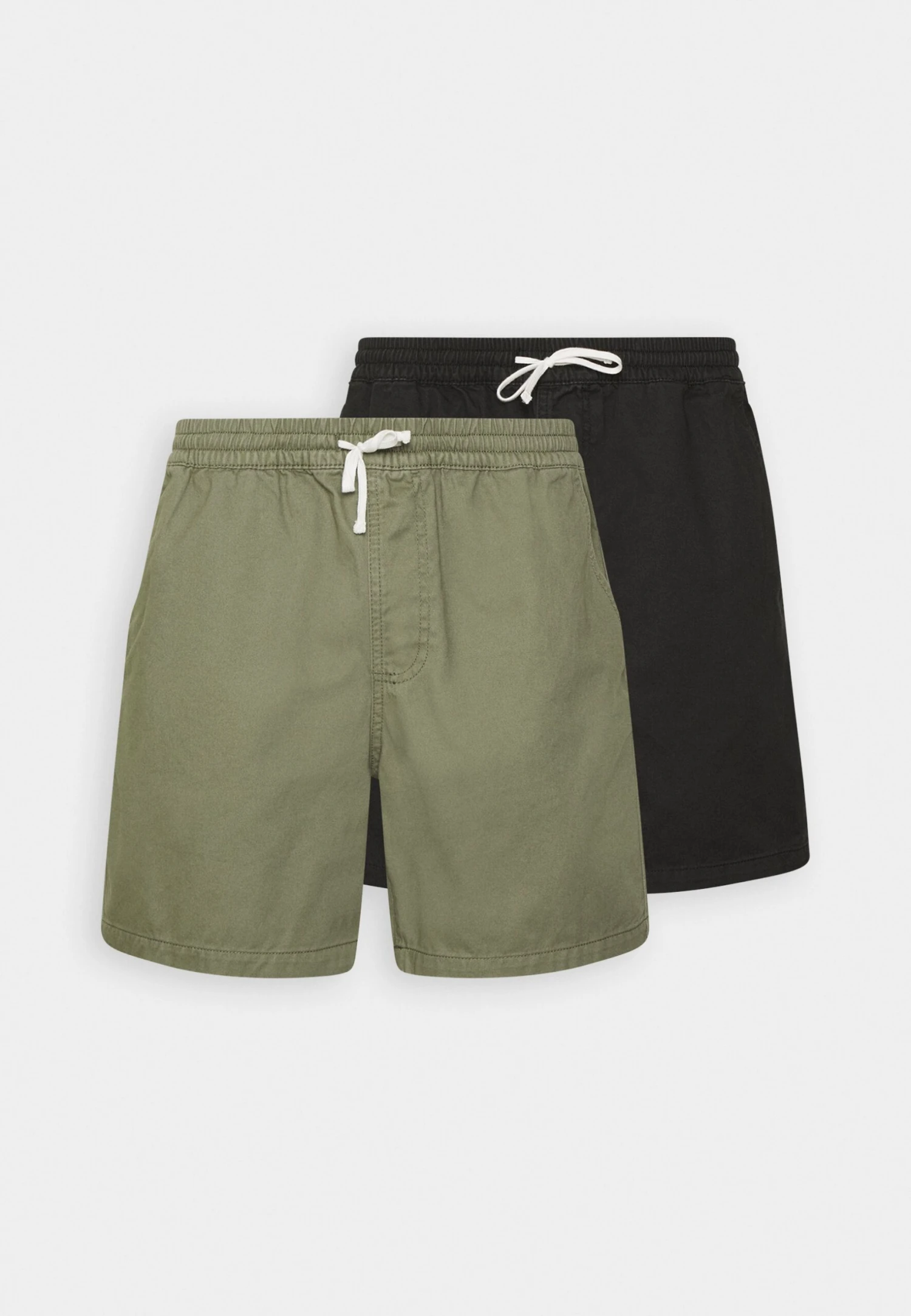 Pier One 2 Pack - Shorts - Olive/Black 5 Pier One 2 Pack - Shorts - Olive/Black - Imagen 5