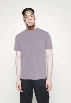 Pier One 7 Pack - Camiseta Básica - White/Yellow/Lilac -Pier One Ventas 96001b75cf09456b87bf989cbdffdc44