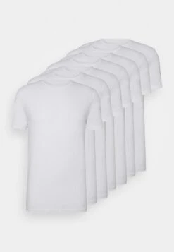 Pier One 7 Pack - Camiseta Básica - White