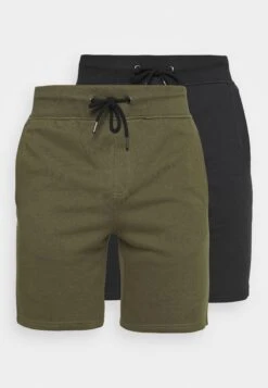 Pier One 2 Pack - Shorts - Black/Olive 10 Pier One 2 Pack - Shorts - Black/Olive -Pier One Ventas 97446a5d1f4444a39e0756e4edaa81f0
