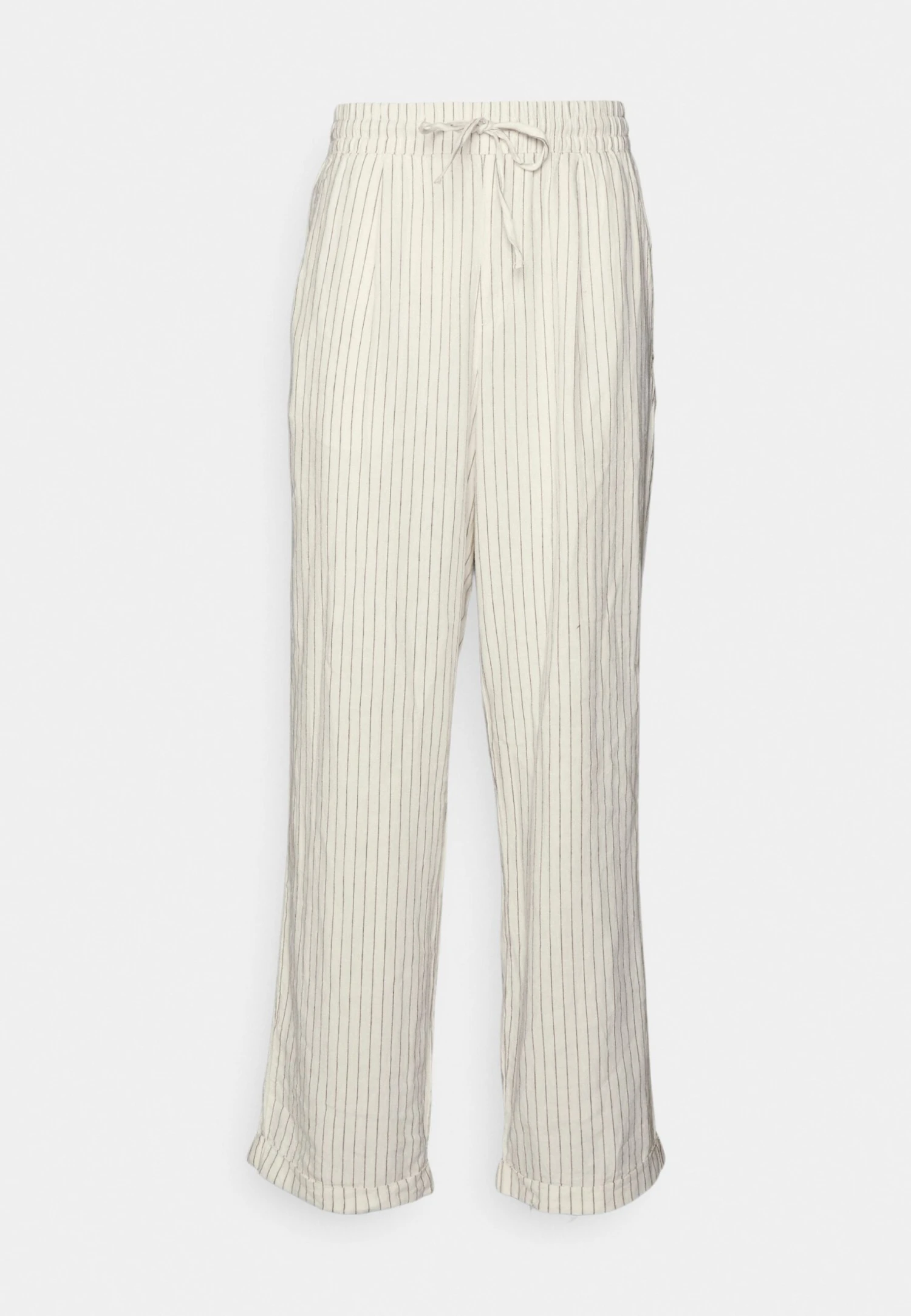 Pier One Drawcord Trousers Linen Blend - Pantalones - Off-White 4 Pier One Drawcord Trousers Linen Blend - Pantalones - Off-White - Imagen 4