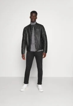 Pier One Muscle Fit Turtle - Jersey De Punto - Mottled Grey -Pier One Ventas 980d461669e946608dd2b414b76c7106