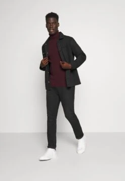 Pier One Muscle Fit Turtle - Jersey De Punto - Mottled Bordeaux -Pier One Ventas 986d5767f9c34112921f8a40cd6998a3